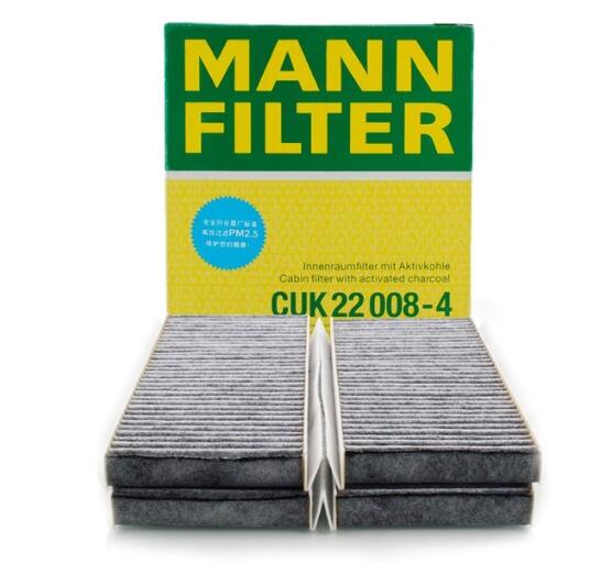 BMW Cabin Air Filter Set (Activated Charcoal) 64319159606 - MANN-FILTER CUK220084